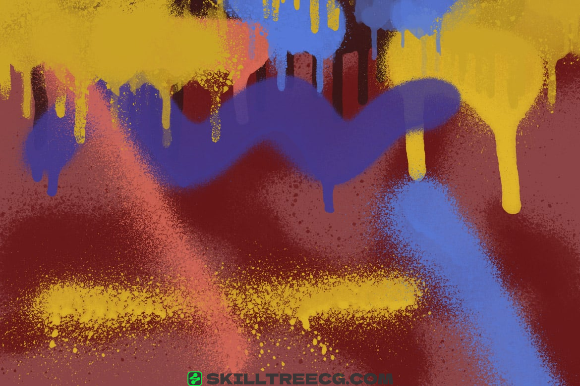 图片[6]-Spray Paint Leaks Backgrounds（756815）-技能树